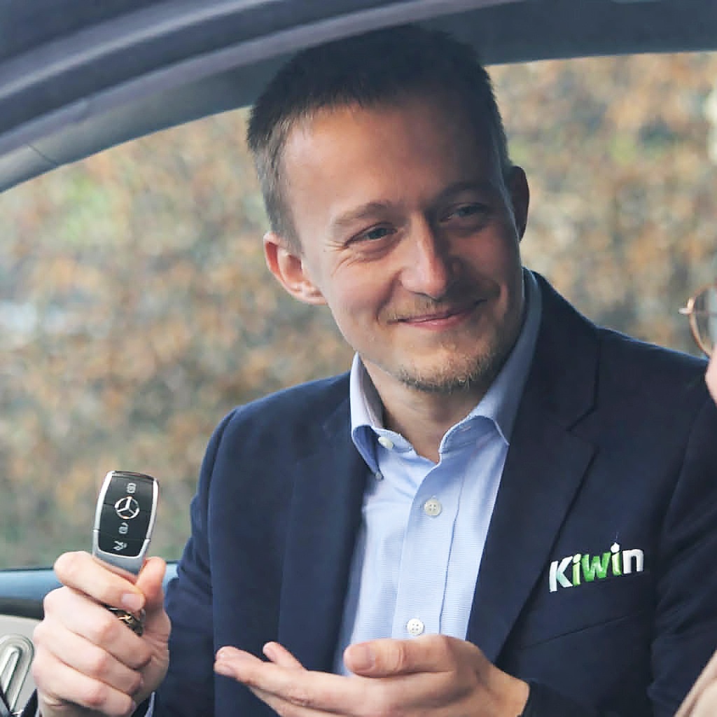 Thomas Michel - Fondateur Kiwin, intermédiaire vente voiture occasion Belgique